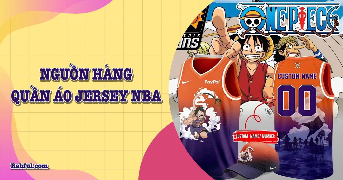 Nguồn Hàng Quần Áo Jersey NBA