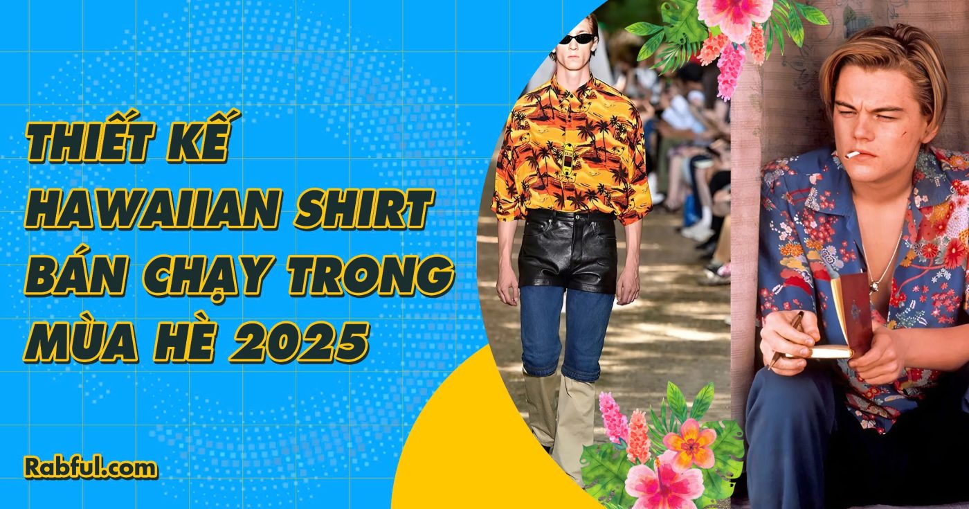 Thiết kế Hawaiian Shirt bán chạy trong mùa hè 2025