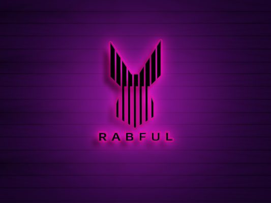 Mock up Metal Sign–Led Light Sign của Rabful
