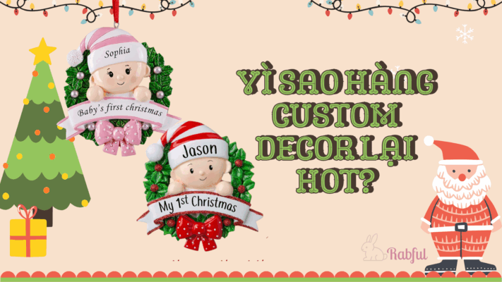 Vì sao hàng Custom Decor lại hot
