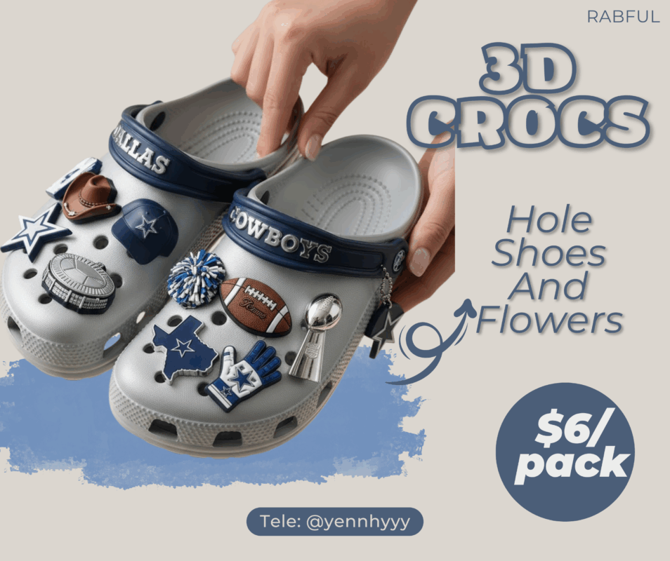 Hole shoes And Flowers