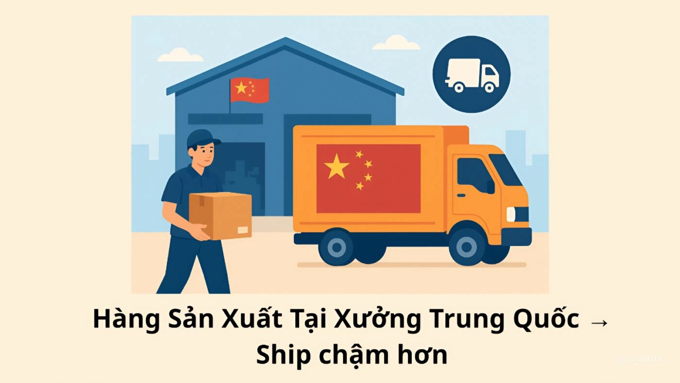 Hàng Sản Xuất Tại Xưởng Trung Quốc