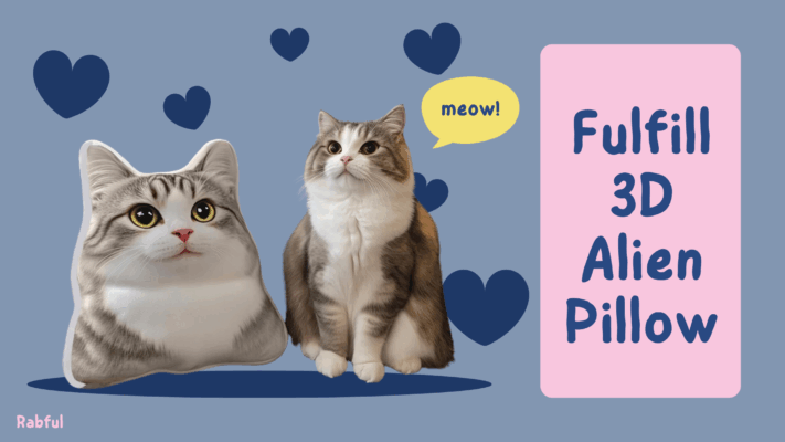 Fulfill 3D Alien Pillow Tại Rabful