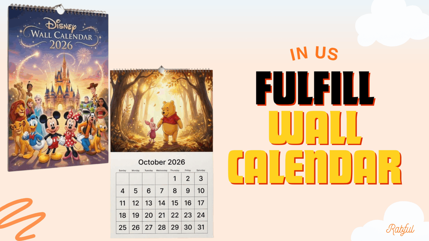 Fulfill Wall Calendar Tại Mỹ