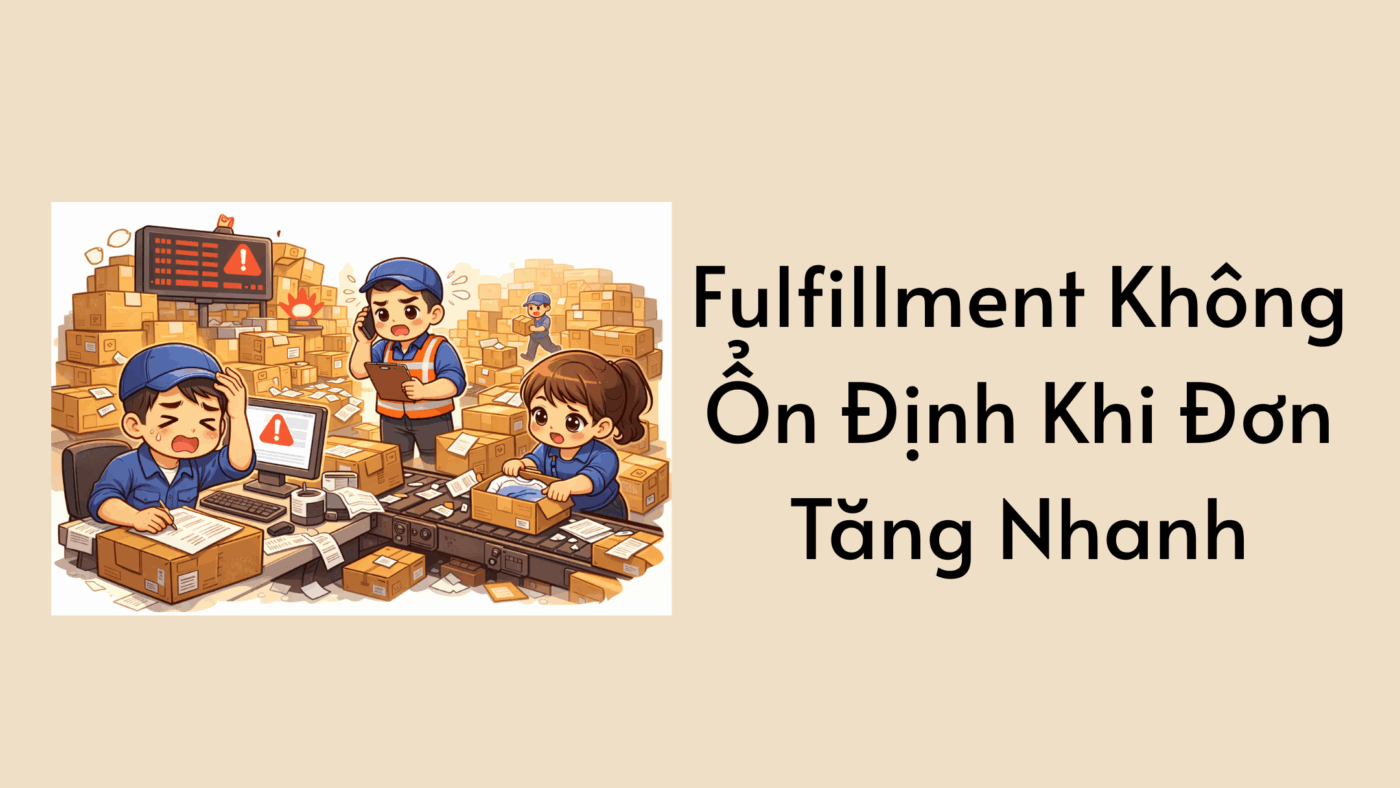 Fulfillment Không Ổn Định Khi Đơn Tăng Nhanh