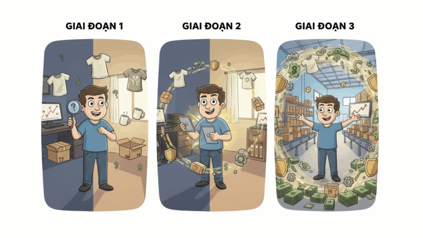 Gợi ý chiến lược chọn fulfill theo từng giai đoạn