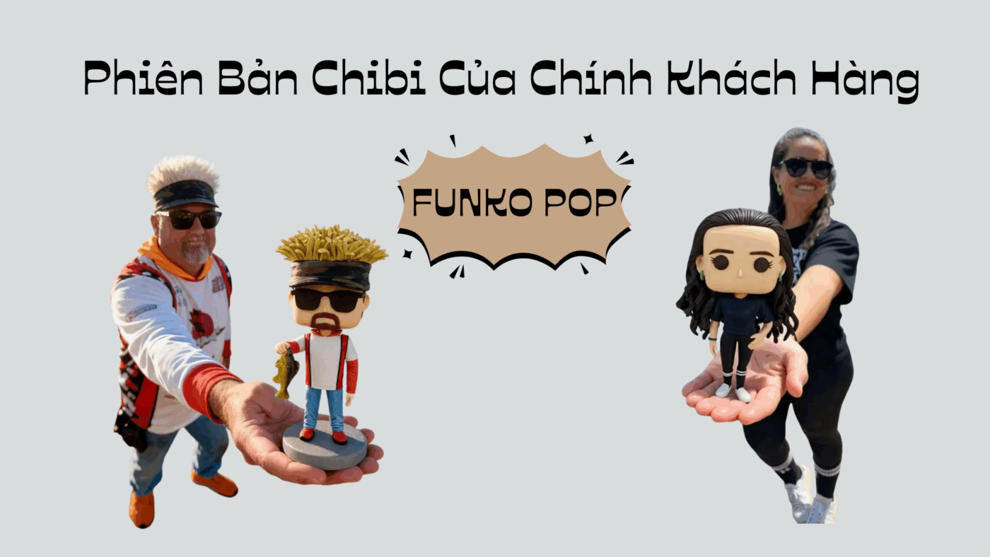 Phiên Bản Chibi Của Chính Khách Hàng