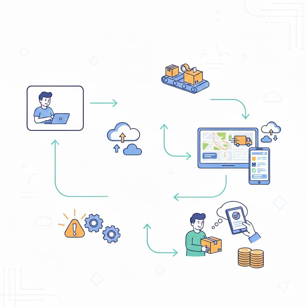 Quy trình tracking đơn hàng tại Rabful hoạt động như thế nào?