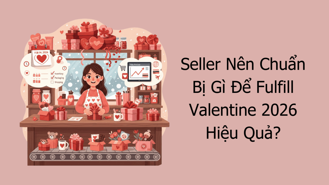Seller Nên Chuẩn Bị Gì Để Fulfill Valentine 2026 Hiệu Quả?