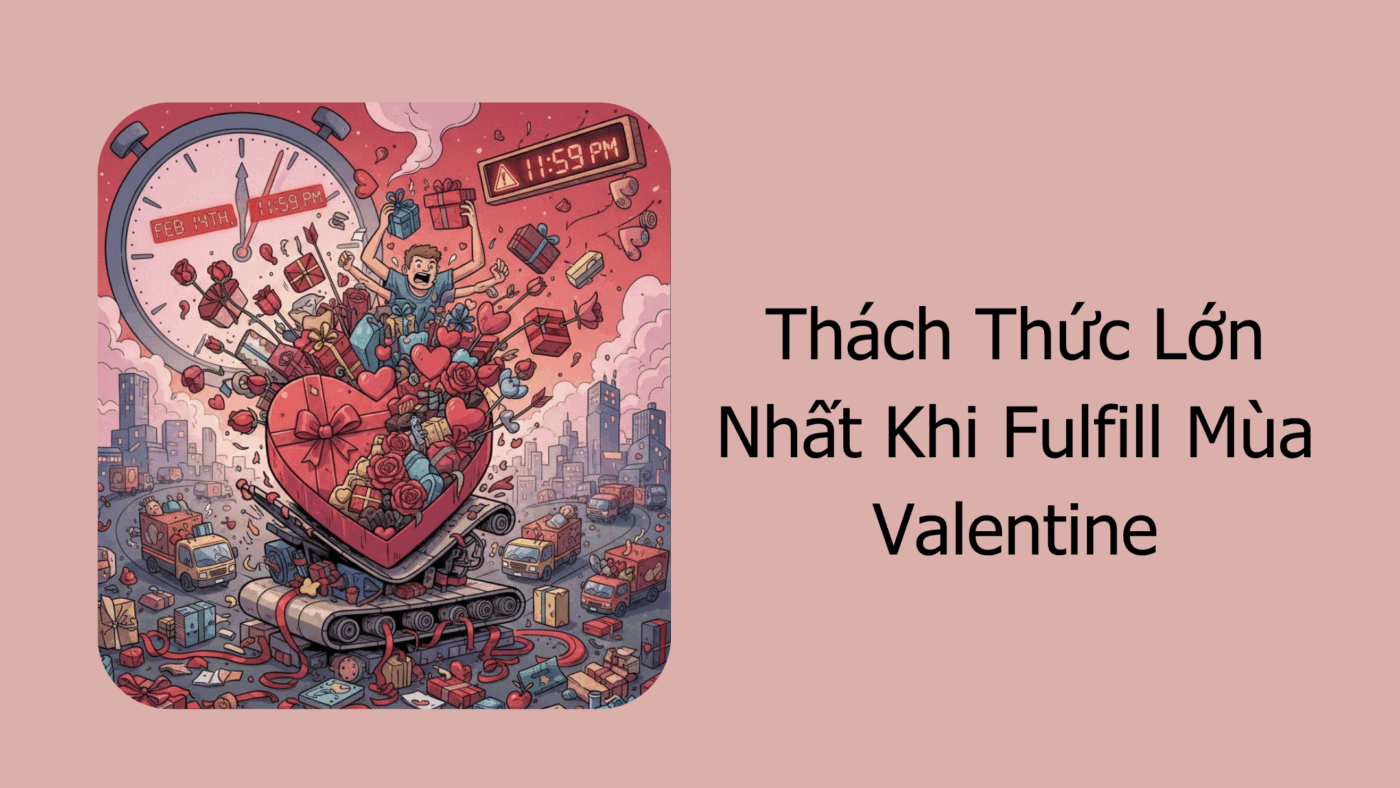 Thách Thức Lớn Nhất Khi Fulfill Mùa Valentine
