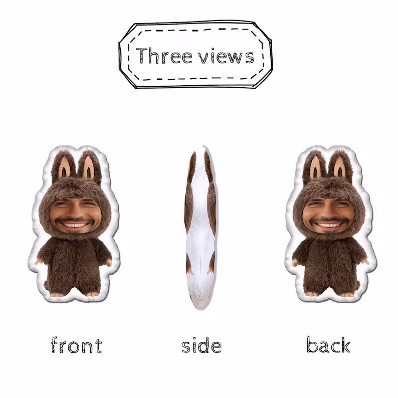 Các mặt 3D Alien Pillow