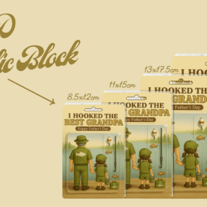 3D Acrylic Block có 4 size