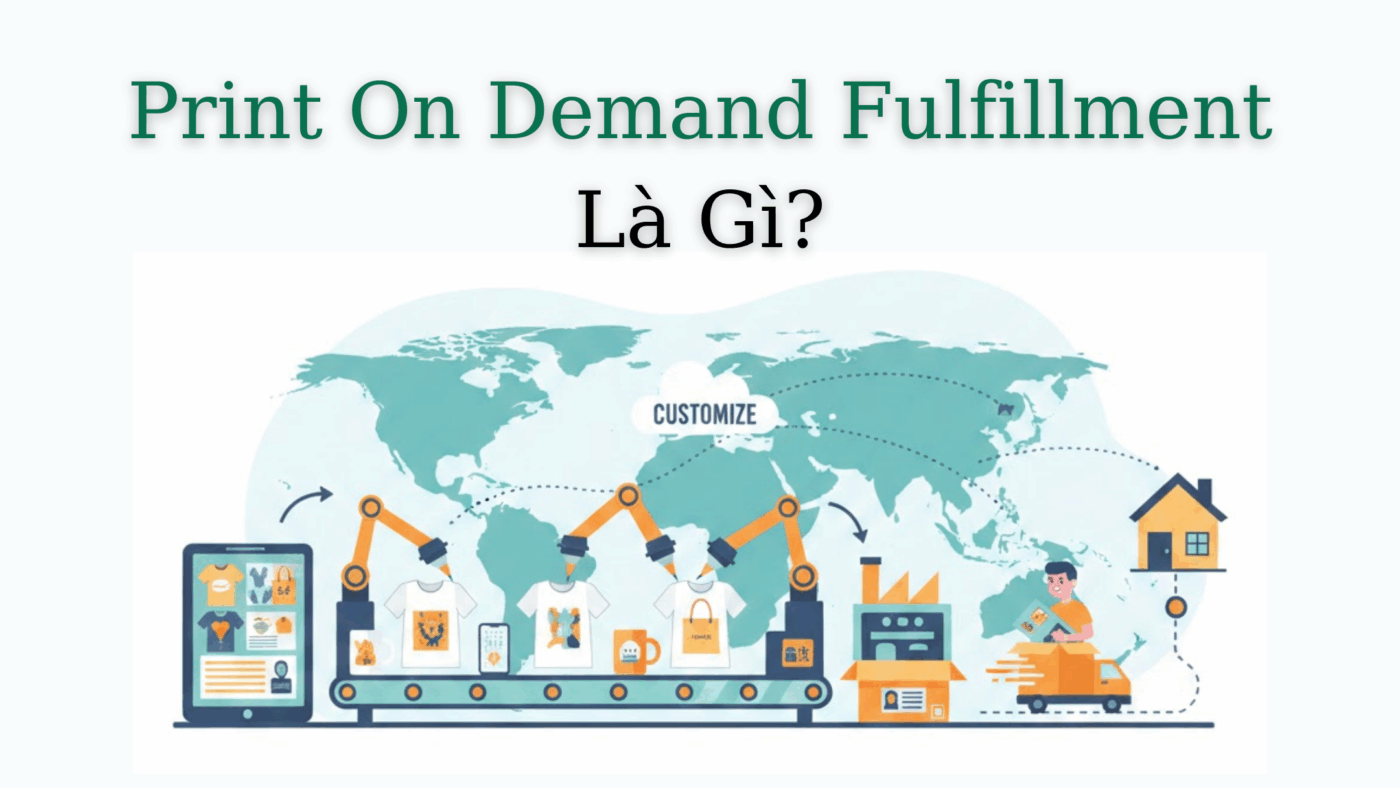 Print On Demand Fulfillment Là Gì?