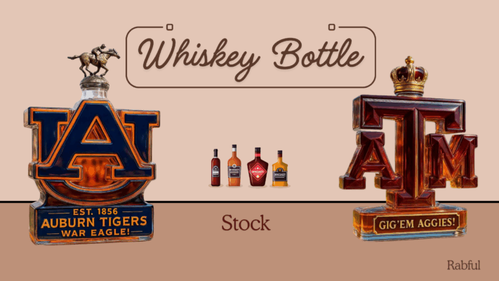 Whiskey Bottle Có Sẵn Tại Kho Rabful