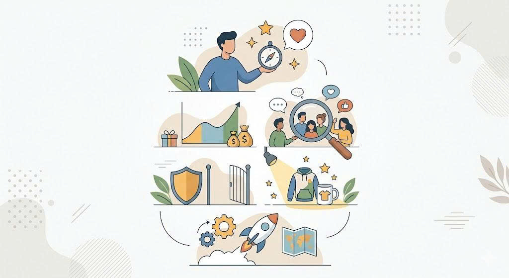 Mẹo Quan Trọng Khi Chọn Niche POD