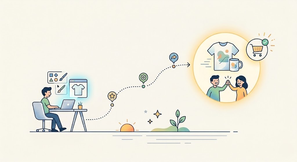 Bao lâu thì POD có đơn đầu tiên?