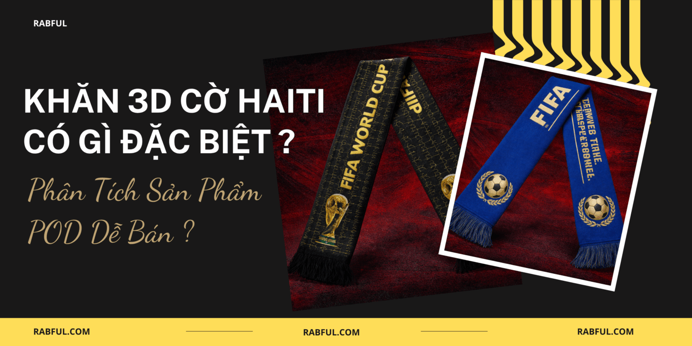 Khăn 3D Cờ Haiti Có Gì Đặc Biệt