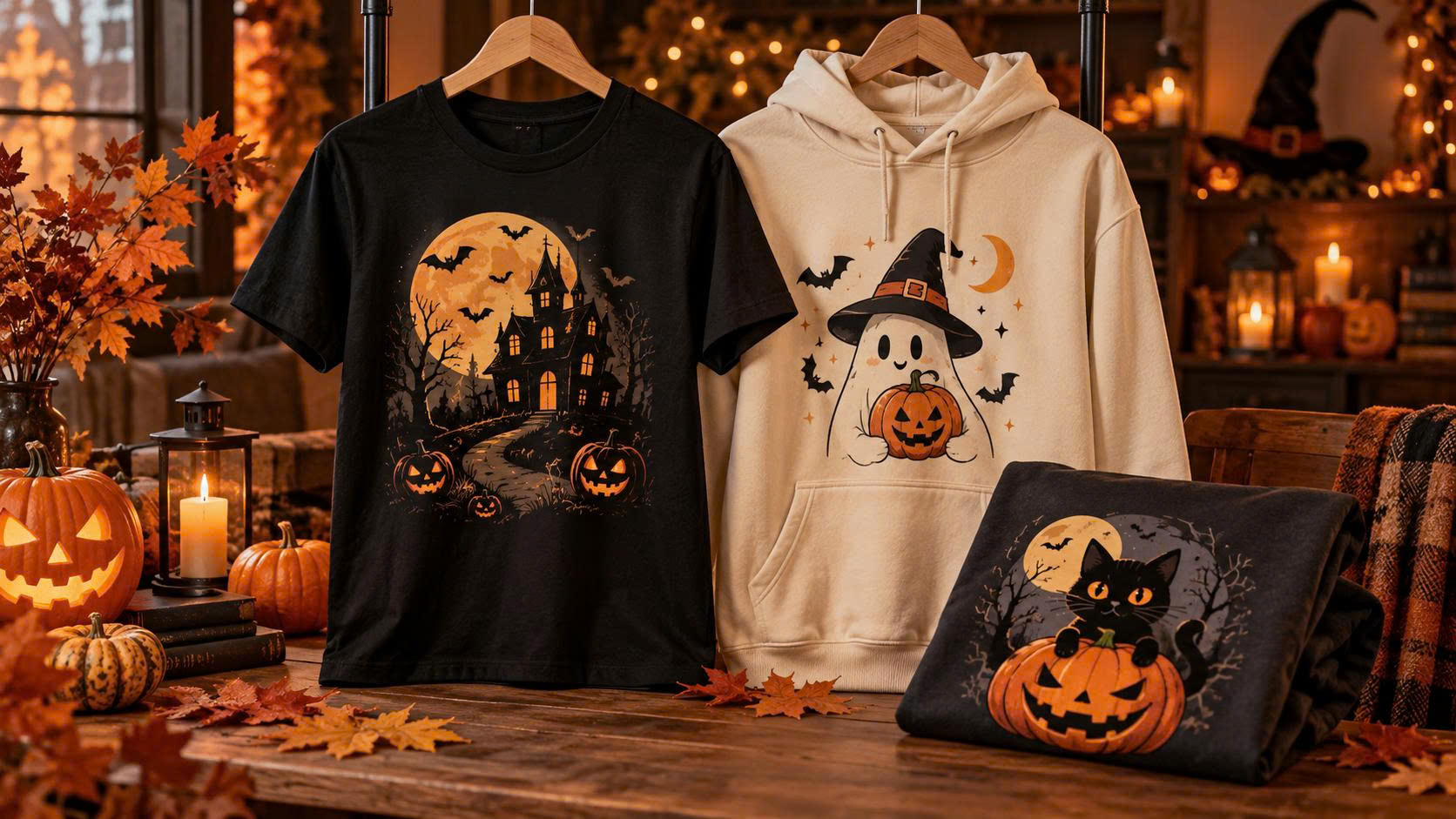 Áo Thun Và Hoodie Halloween
